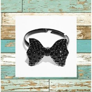 Cute Adjustable Bow Ring